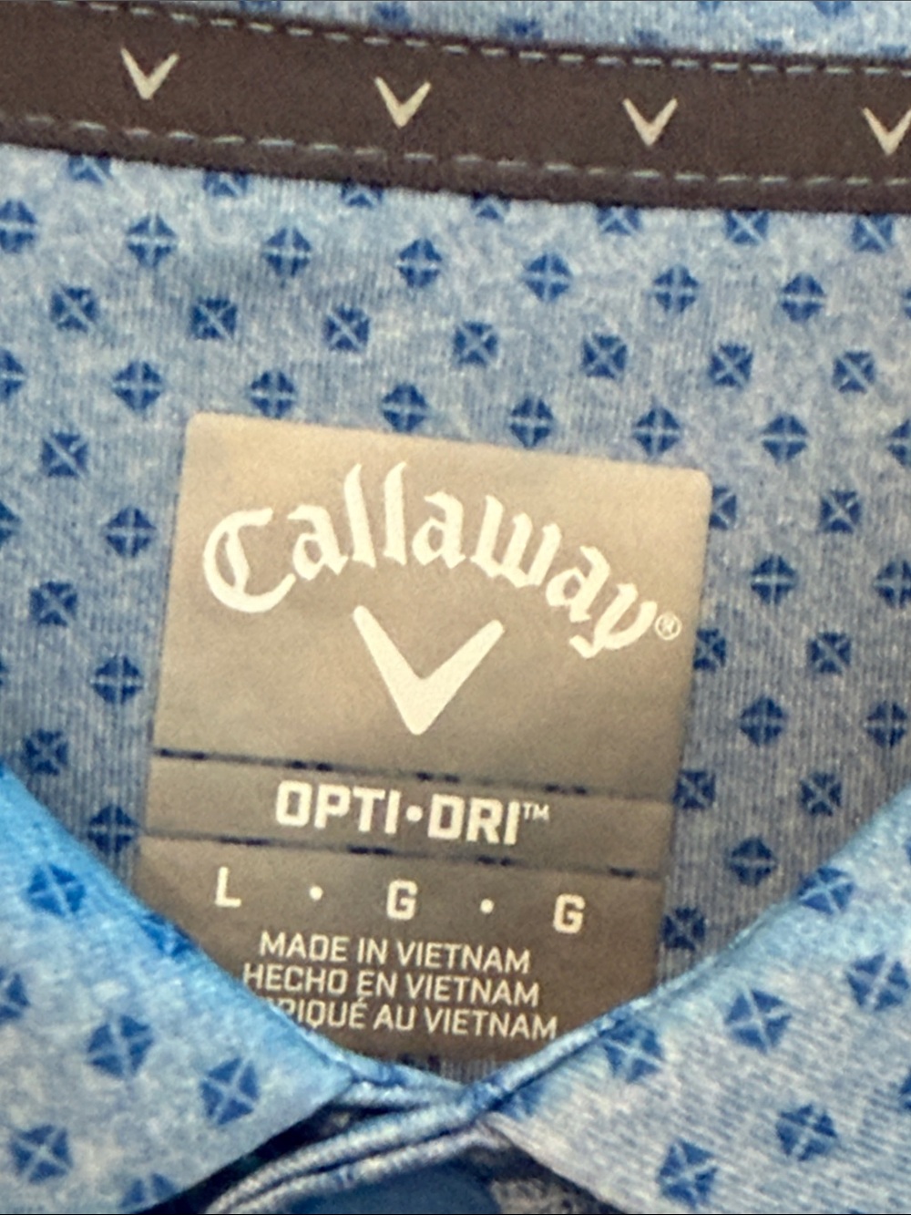 Callaway Men’s Bright Blue & Light Blue Polo Duo - Picture 9 of 11